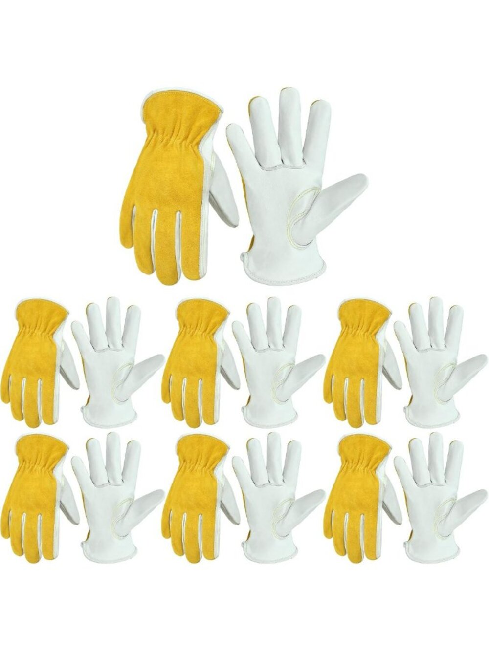 Durable Leather Gardening Gloves for Men & Women | Heavy-Duty Work Gloves